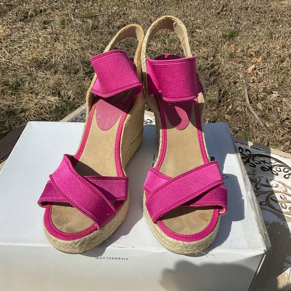 Nine West Espadrille Wedge Sandal